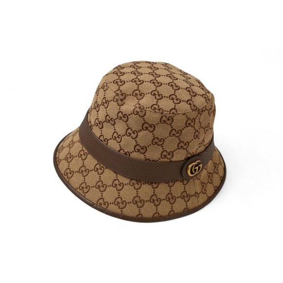 Gucci Hat GG Canvas Fedora Hat 4 Hg62 2564 M Size 58 cm main image 5